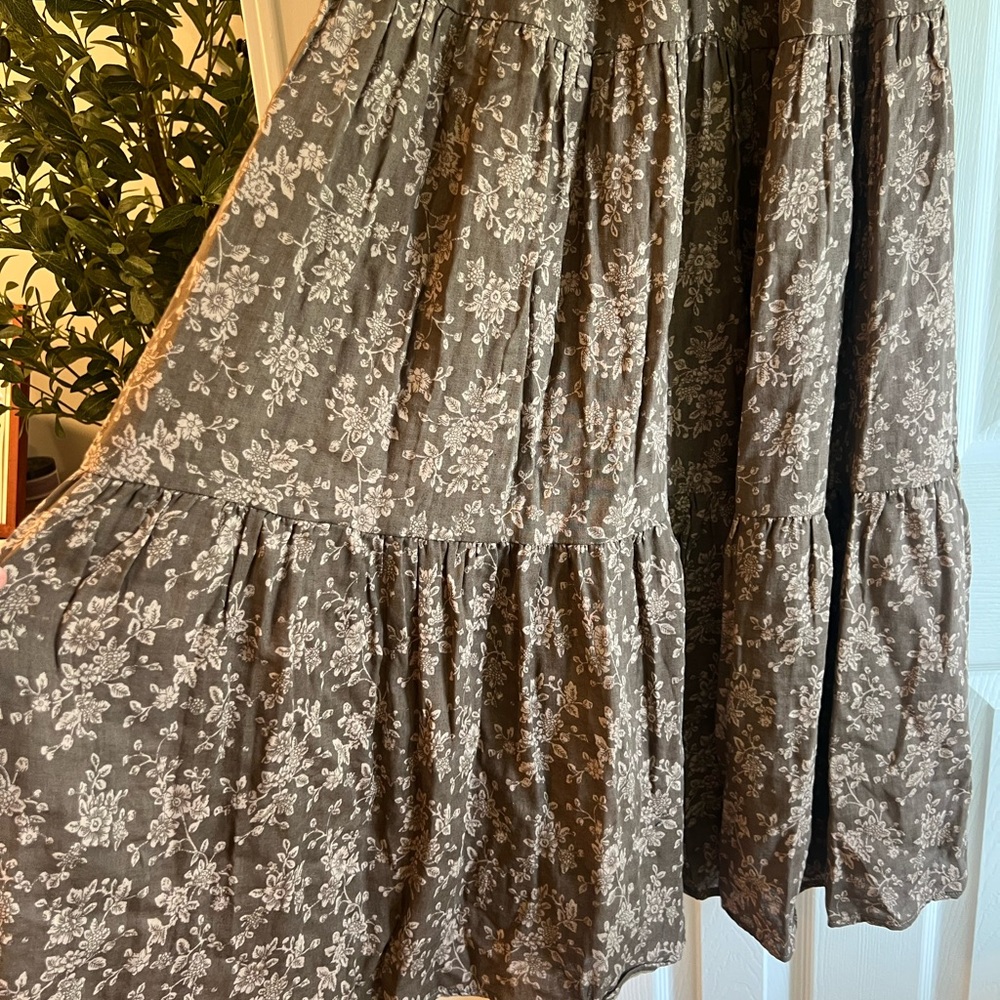 OPT o.p.t. Brown Floral Phoebe Dress NWT - Picture 7 of 8
